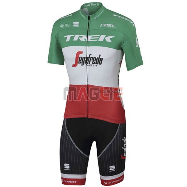 2017 Maglia Trek Segafredo Campione Italia